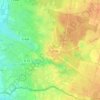 Mappa topografica L'Éventard de Pirou, altitudine, rilievo