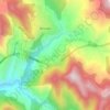 Mappa topografica Ανήλιο, altitudine, rilievo