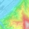 Mappa topografica Le Mollard, altitudine, rilievo