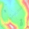 Mappa topografica Amethyst Basin, altitudine, rilievo
