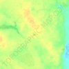 Mappa topografica Kerr, altitudine, rilievo