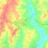 Mappa topografica Country Acres, altitudine, rilievo