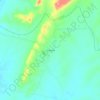 Mappa topografica La Arena, altitudine, rilievo