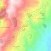 Mappa topografica San Vicente de Tipin, altitudine, rilievo