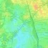 Mappa topografica Les Melinieres, altitudine, rilievo