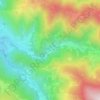 Mappa topografica Ys, altitudine, rilievo
