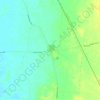 Mappa topografica Radnor, altitudine, rilievo