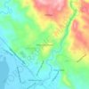 Mappa topografica Dalawang Kawayan, altitudine, rilievo