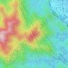 Mappa topografica 小阳台, altitudine, rilievo