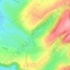 Mappa topografica Mehachamp, altitudine, rilievo