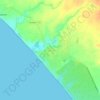 Mappa topografica Engabao, altitudine, rilievo