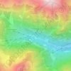 Mappa topografica Al Fracèd, altitudine, rilievo