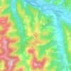 Mappa topografica San Donato a Livizzano, altitudine, rilievo
