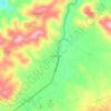 Mappa topografica Hatchertown, altitudine, rilievo