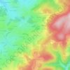 Mappa topografica Ornaison, altitudine, rilievo