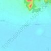 Mappa topografica Ban Thung Luang, altitudine, rilievo