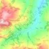 Mappa topografica Mandola, altitudine, rilievo