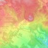 Mappa topografica La Orduña, altitudine, rilievo