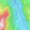 Mappa topografica Sous Radon, altitudine, rilievo
