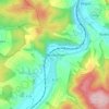 Mappa topografica Odensachsen, altitudine, rilievo