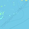 Mappa topografica Nusa Islands, altitudine, rilievo