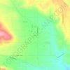 Mappa topografica Cowiche, altitudine, rilievo