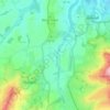 Mappa topografica Roud, altitudine, rilievo