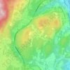 Mappa topografica Montrigiasco, altitudine, rilievo