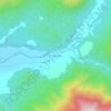 Mappa topografica Embalse Ancoa, altitudine, rilievo