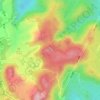 Mappa topografica 小西天, altitudine, rilievo