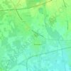 Mappa topografica Mas d'Androns, altitudine, rilievo