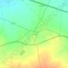 Mappa topografica Kudatini, altitudine, rilievo