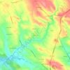 Mappa topografica Campans, altitudine, rilievo