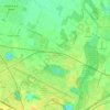 Mappa topografica San Vitale Grande, altitudine, rilievo