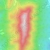 Mappa topografica Purgatory Mountain, altitudine, rilievo