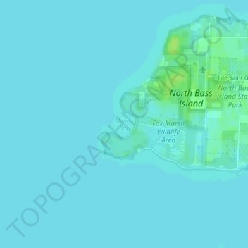 Mappa topografica Manila Bay, altitudine, rilievo