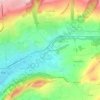 Mappa topografica La Justice, altitudine, rilievo