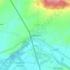 Mappa topografica Guignicourt, altitudine, rilievo