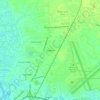 Mappa topografica Sedgefield, altitudine, rilievo