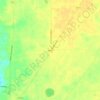 Mappa topografica Beloit, altitudine, rilievo