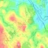Mappa topografica Old Common, altitudine, rilievo