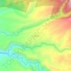 Mappa topografica Baylanan, altitudine, rilievo