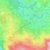 Mappa topografica Nancru, altitudine, rilievo