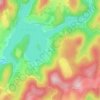 Mappa topografica Naujac, altitudine, rilievo