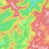 Mappa topografica Harper, altitudine, rilievo