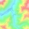 Mappa topografica La Ramada, altitudine, rilievo