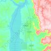 Mappa topografica Palmas, altitudine, rilievo
