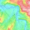 Mappa topografica La Chasse, altitudine, rilievo