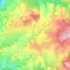 Mappa topografica L'Étang Didier, altitudine, rilievo