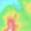 Mappa topografica Bakestall, altitudine, rilievo